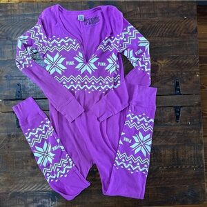 Victoria Secret Thermal Onsie Pajama Medium